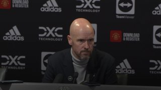 "I don’t have a comment" – Erik ten Hag refuses to speak about officials