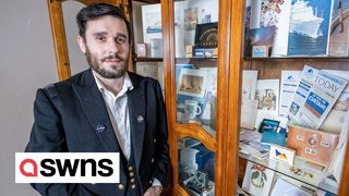 Meet the cruise ship superfan housing the world’s biggest private collection of vintage P&O memorabilia