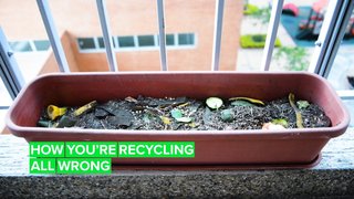 Here's the right way to recycle in the kitchen