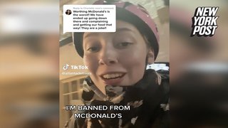 Delivery driver banned from McDonald's after viral TikTok