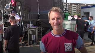 West Ham fan Chesney Hawkes says 'now is our time' as Hammers prepare for Europa Conference League f