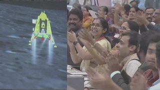India makes history with moon landing