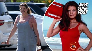 Baywatch' star Yasmine Bleeth is unrecognizable 25 years after slipping into famous red swimsuit