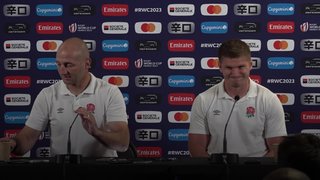 Sitting in the stands has been 'a bit challenging' says Owen Farrell