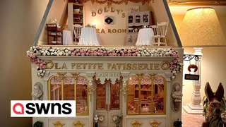 Soldier has spent £9k and works 30 hours every week creating intricate doll houses