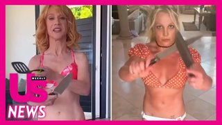 Kathy Griffin Trolls Britney Spears’ Viral Knife Video