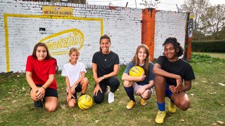 Lioness Fara Williams fronts campaign to save the humble football kickabout