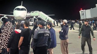 Violent crowd storms Russian airport after Israeli flight lands