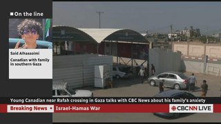 Canadian teen stuck in Gaza turned back at border