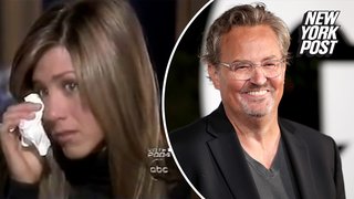 Jennifer Aniston sobbed over thought of losing Matthew Perry in 2004 interview