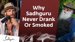Logan Paul Asks Sadhguru If He Ever Smoked Weed