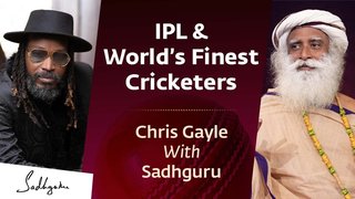 Chris Gayle Discusses Kohli, Dhoni, Viv Richards & #SaveSoil with Sadhguru