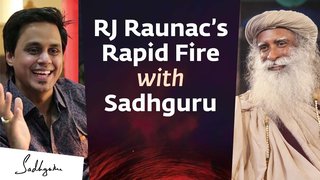 The Source of Sadhguru’s Inspiration, Rapid Fire RJ Raunac & Sadhguru #SaveSoil