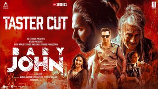 Baby John - Taster Cut | Atlee | Varun Dhawan