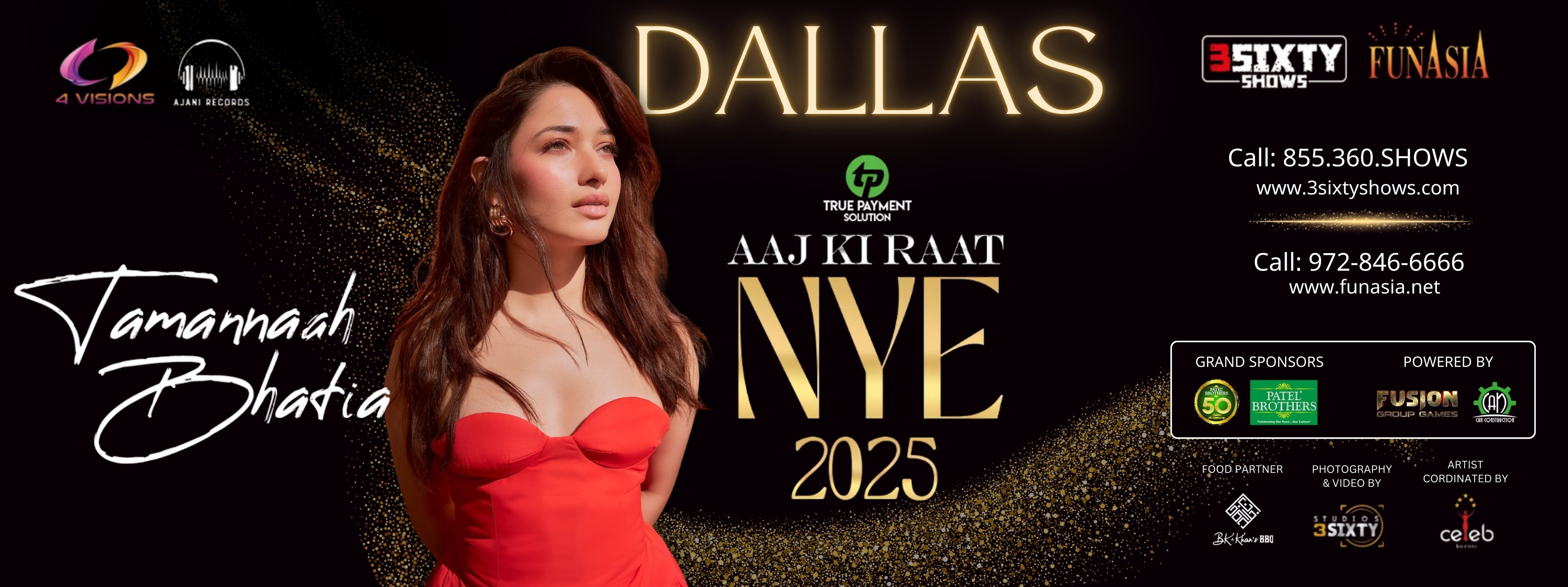 Aaj Ki Raat NYE - Dallas 2025